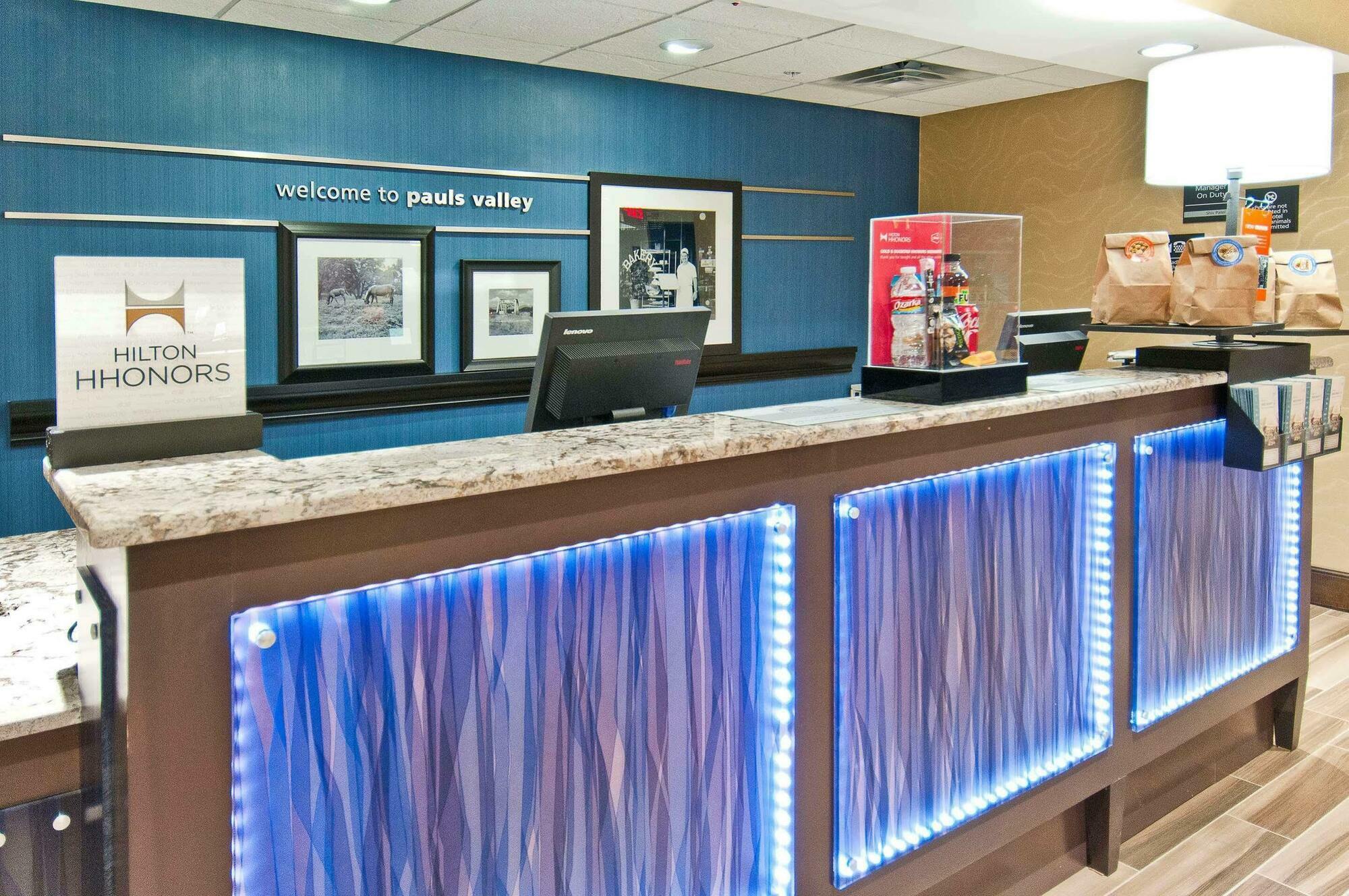 Hampton Inn And Suites Pauls Valley Exterior foto